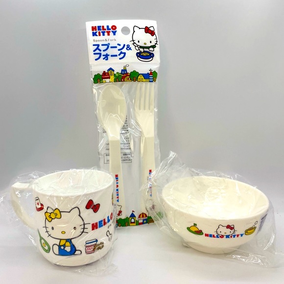 Hello Kitty Kitchen Hello Kitty Dinnerware Set Poshmark
